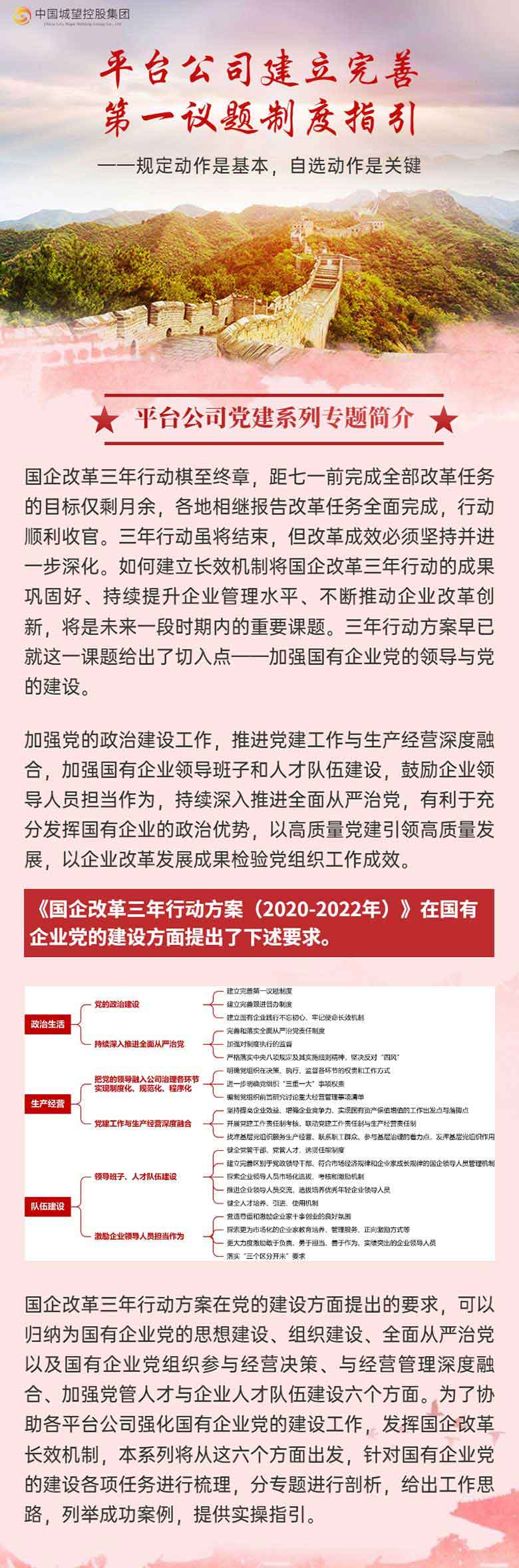 平臺(tái)公司黨建系列專題 平臺(tái)公司黨建系列專題